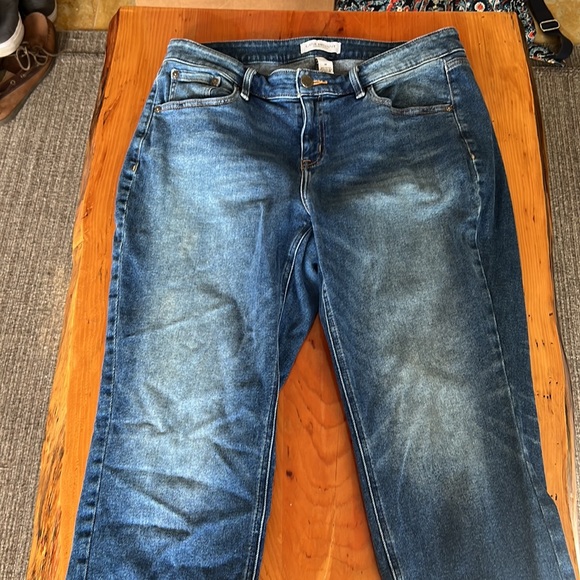 Lane Bryant high rise essential stretch straight crop size 16 - Picture 2 of 8